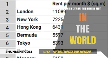 Global Rent Showdown: Which City Claims the Highest Rental Costs?