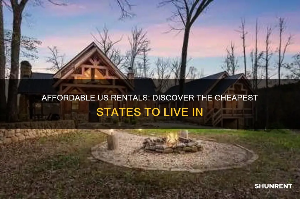 which country in the us is cheap to rent