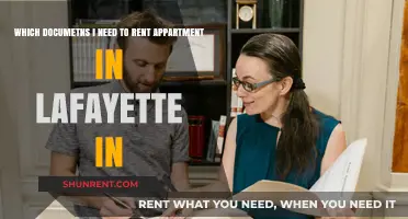 Essential Documents for Renting an Apartment in Lafayette, Indiana