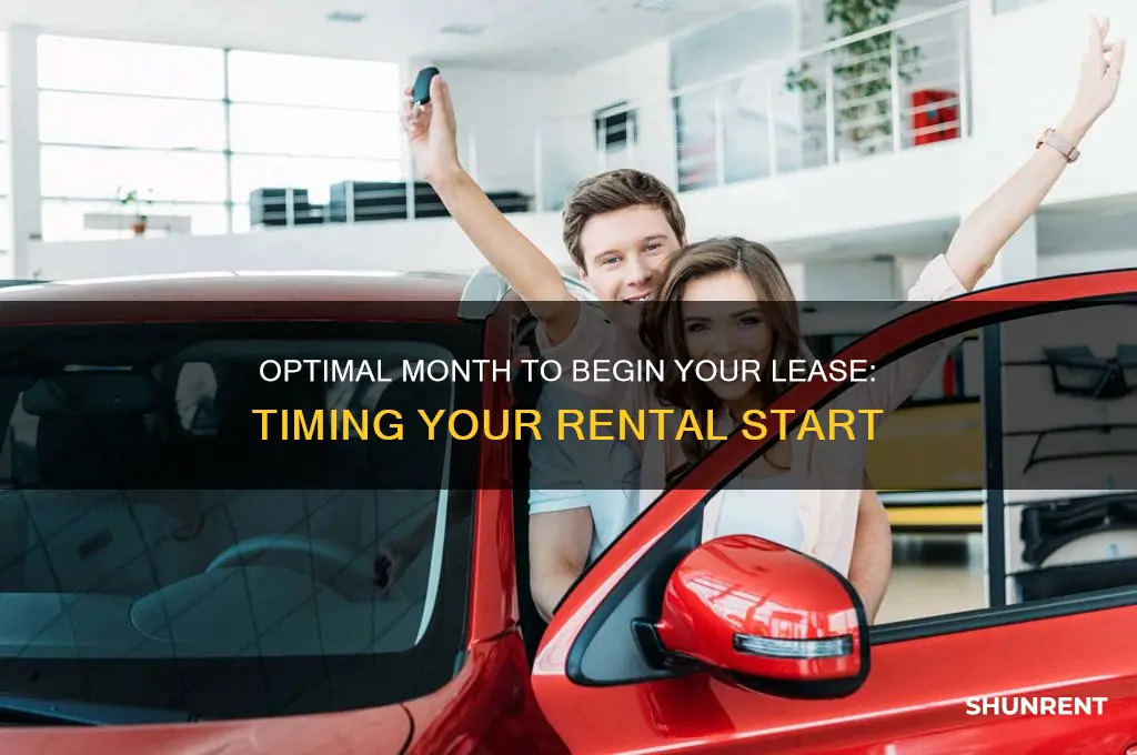 which month best time to start lease rent