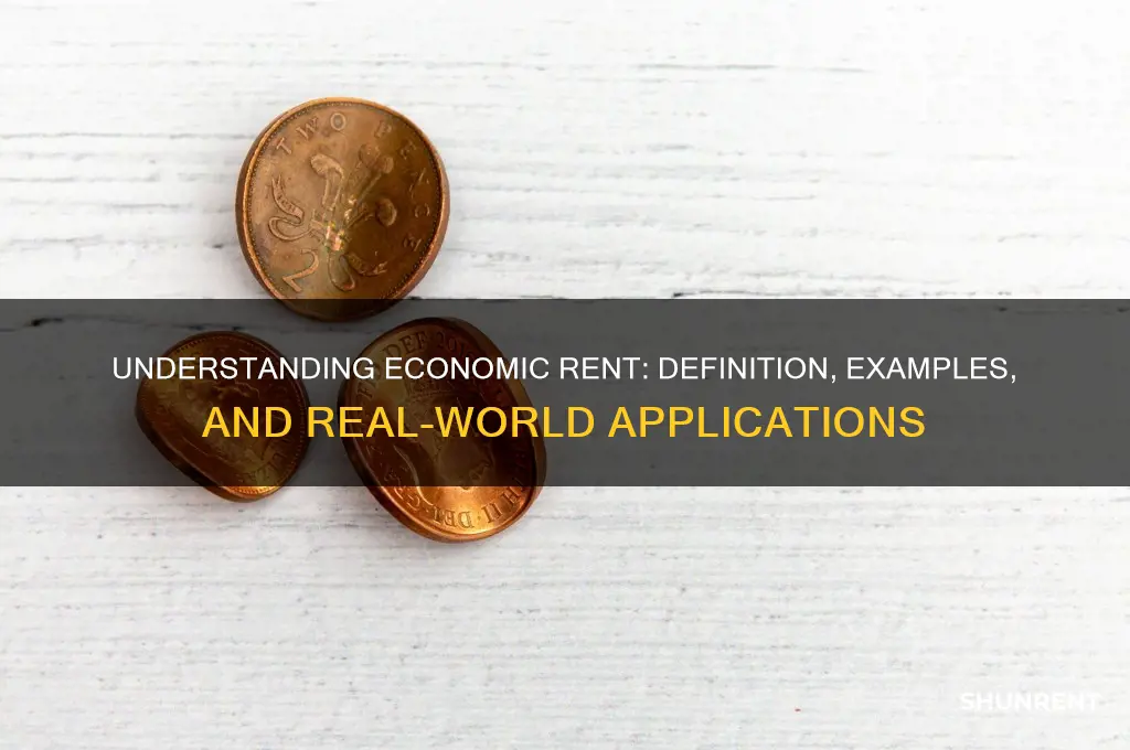 which of the following best describes economic rent