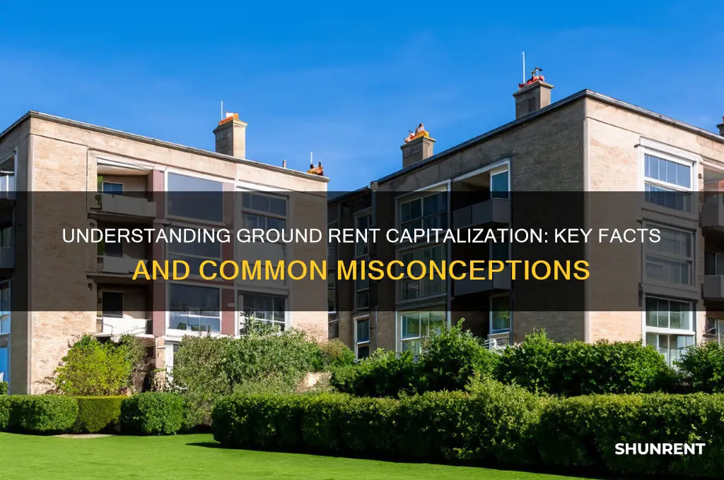 which of the following is true about ground rent capitalization