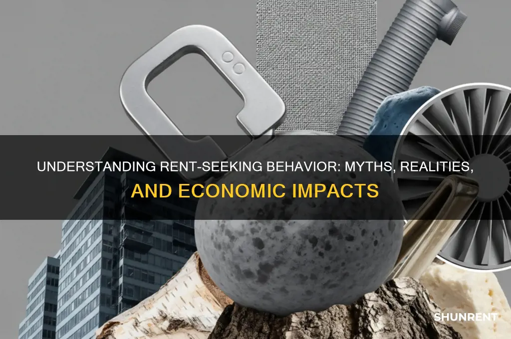 which of the following is true of rent seeking behavior