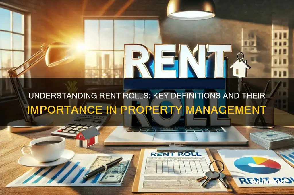 which of the following statements best defines a rent roll