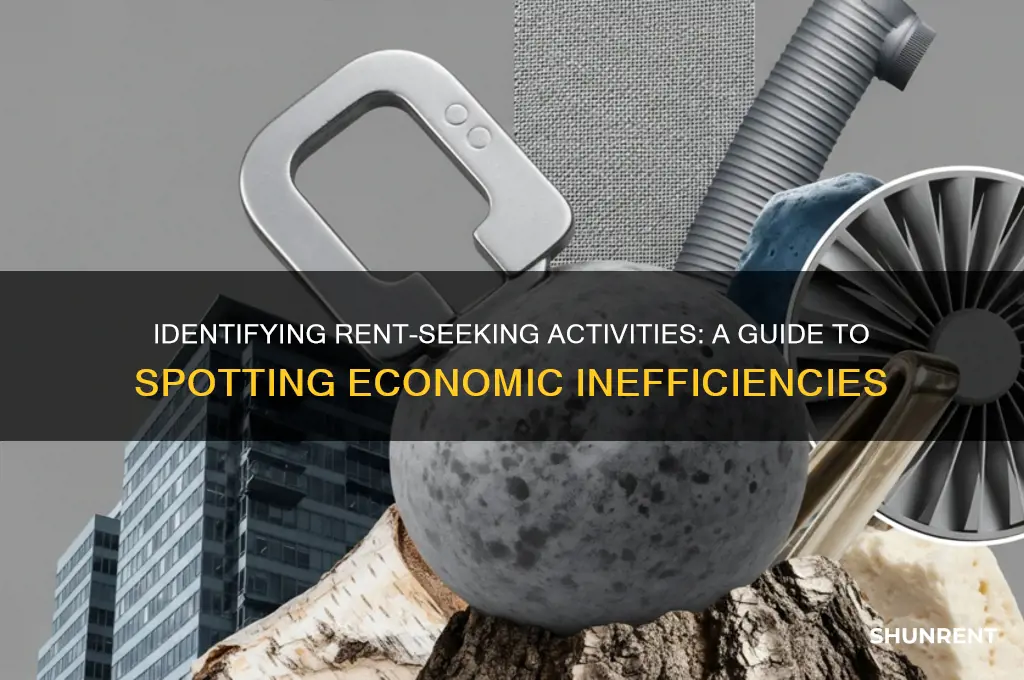 which of the following would be considered rent-seeking activity