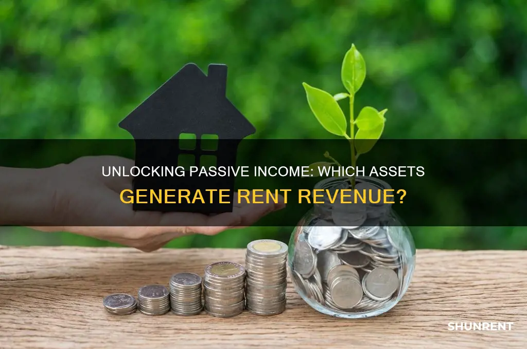 which of these produces money in the form of rent