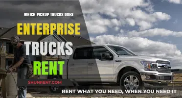 Exploring Enterprise's Fleet: A Guide to Their Pickup Truck Rentals