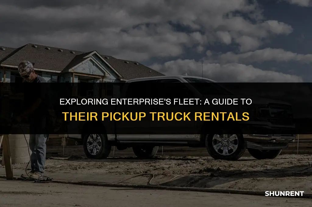 which pickup trucks does enterprise trucks rent