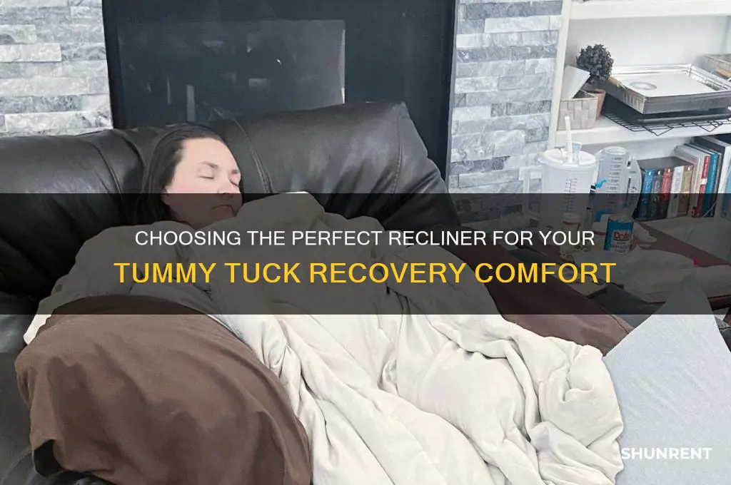 which recliner did you rent for tummy tuck