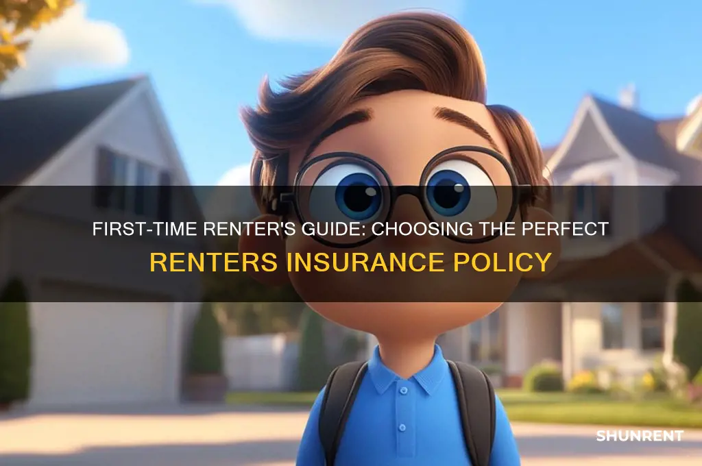which renters insurance is right for me first time renter