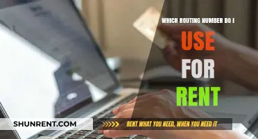 Rent Payment Routing Number: How to Choose the Right One