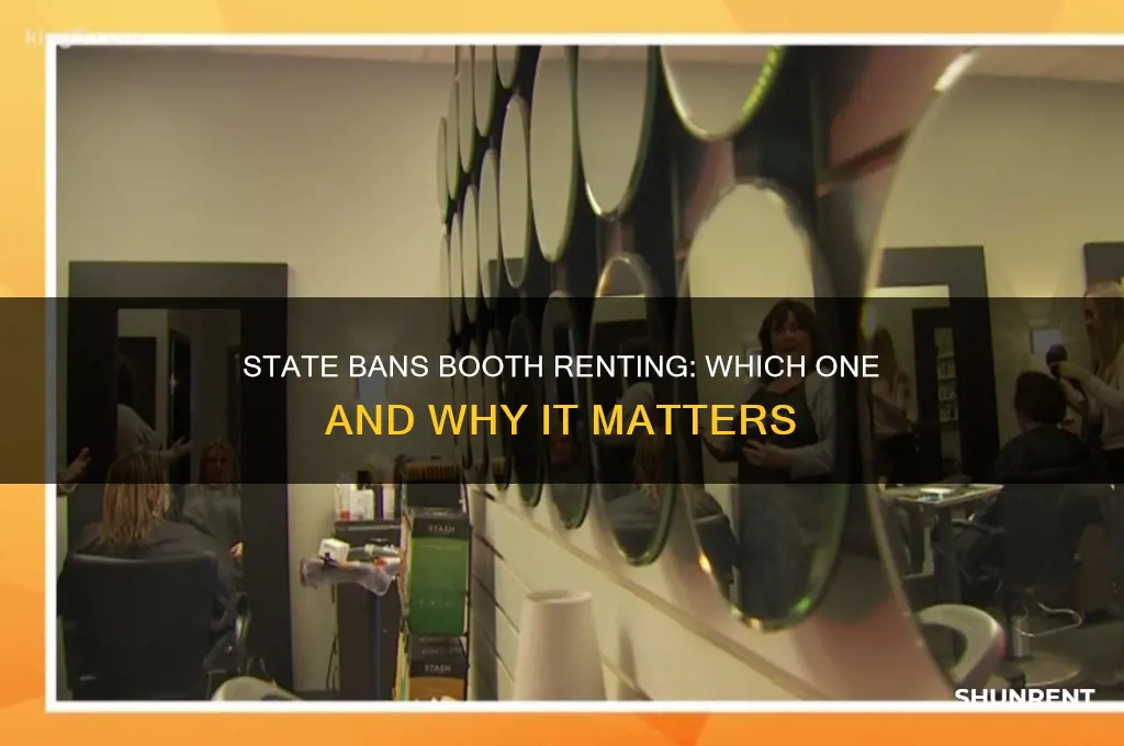 which state has a law forbidding booth renting