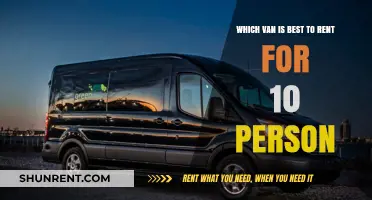 Top Spacious Vans for Rent: Perfect for 10-Person Group Travel