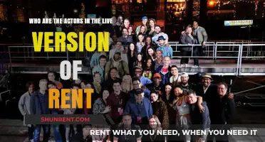 Meet the Talented Cast of Rent's Live Stage Production