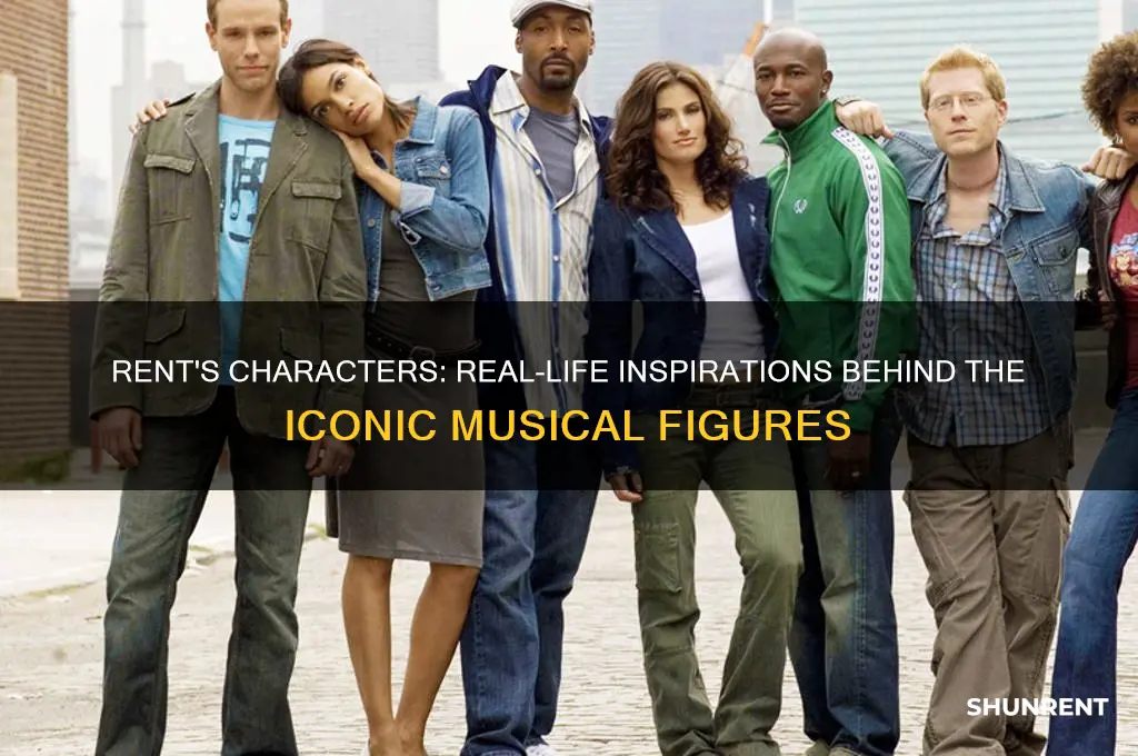 who are the characters in rent based on
