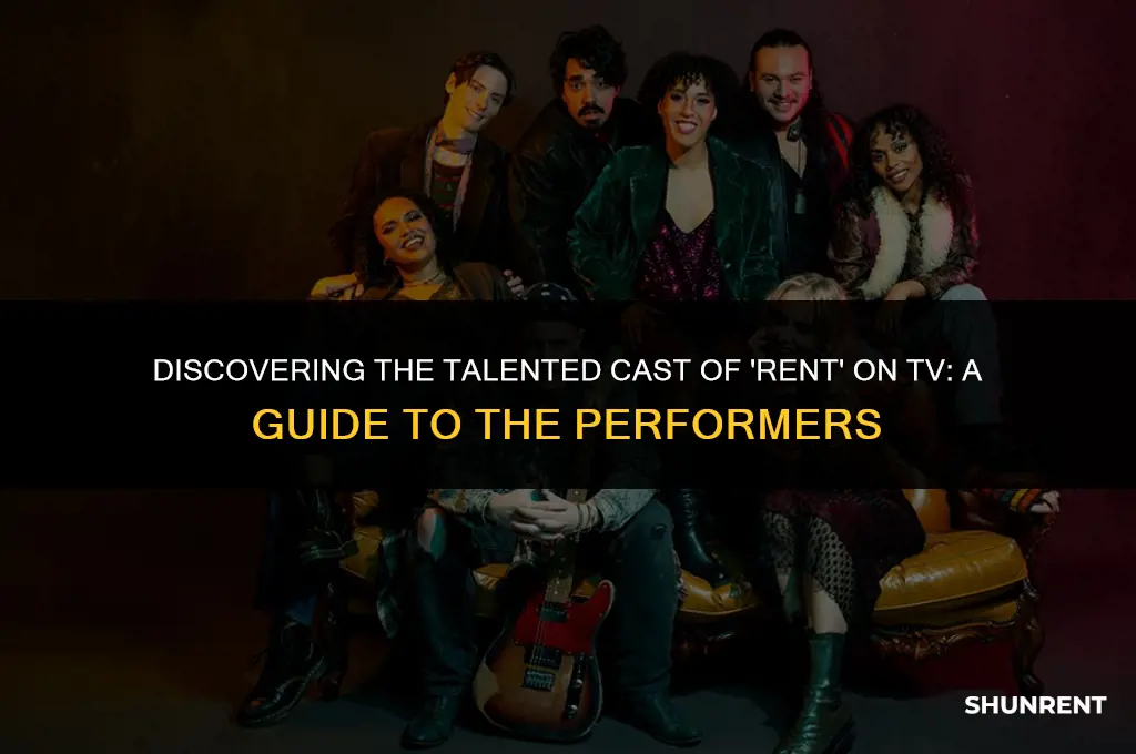 who are the performersin rent on tv