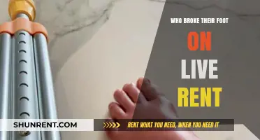 Live Rent Mishap: Celebrity Foot Injury Shocks Audience