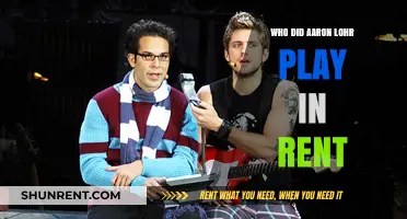 Unveiling Aaron Lohr's Iconic Role in the Hit Musical 'Rent