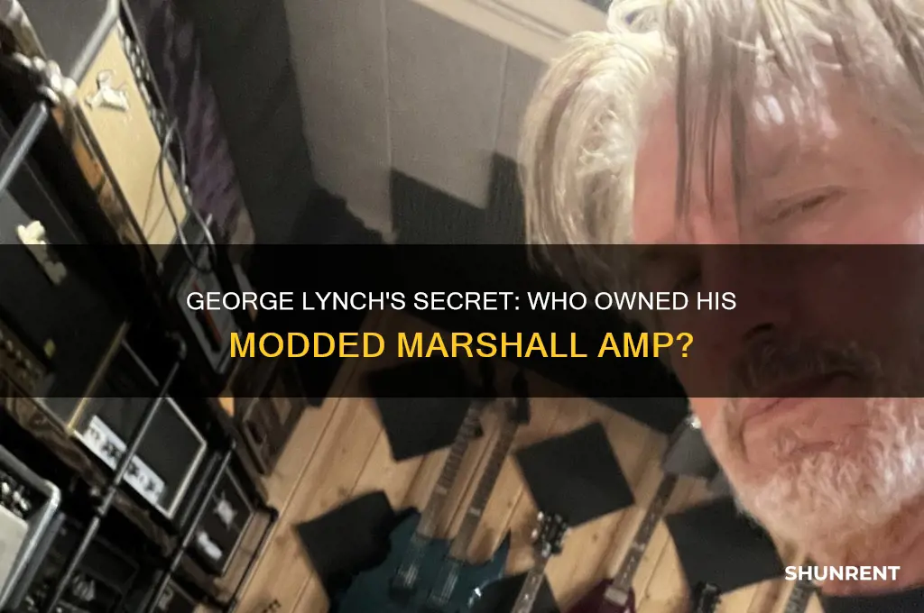 who did george lynch rent the modded marshall from