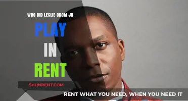 Leslie Odom Jr.'s Iconic Role in Rent: A Character Revealed