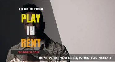 Unforgettable Performance: Leslie Odom Jr.'s Role in Rent Revealed