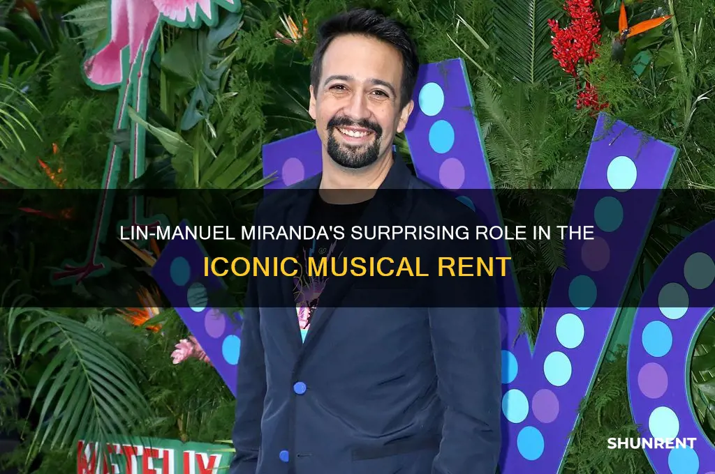 who did lin manuel miranda play in rent