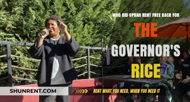 Oprah's Rent-Free Support for Governor's Rice Campaign Unveiled