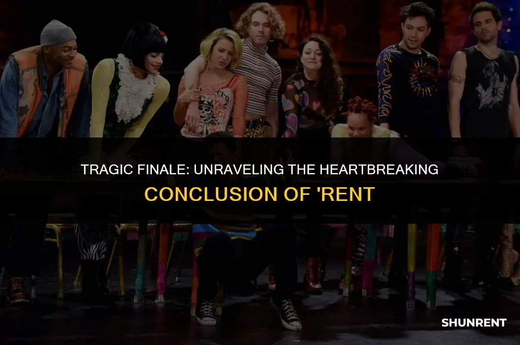 who dies at the end of rent