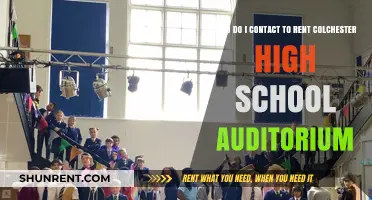 Renting Colchester High School Auditorium: Your Contact Guide