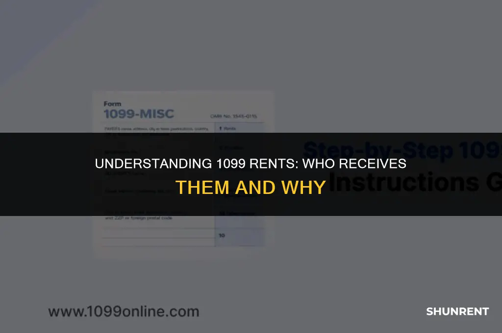 who do we send a 1099 rents