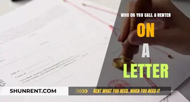Addressing Renters Properly: How to Call a Renter in a Letter