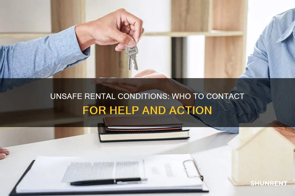 who do you call for unsafe renting conditions