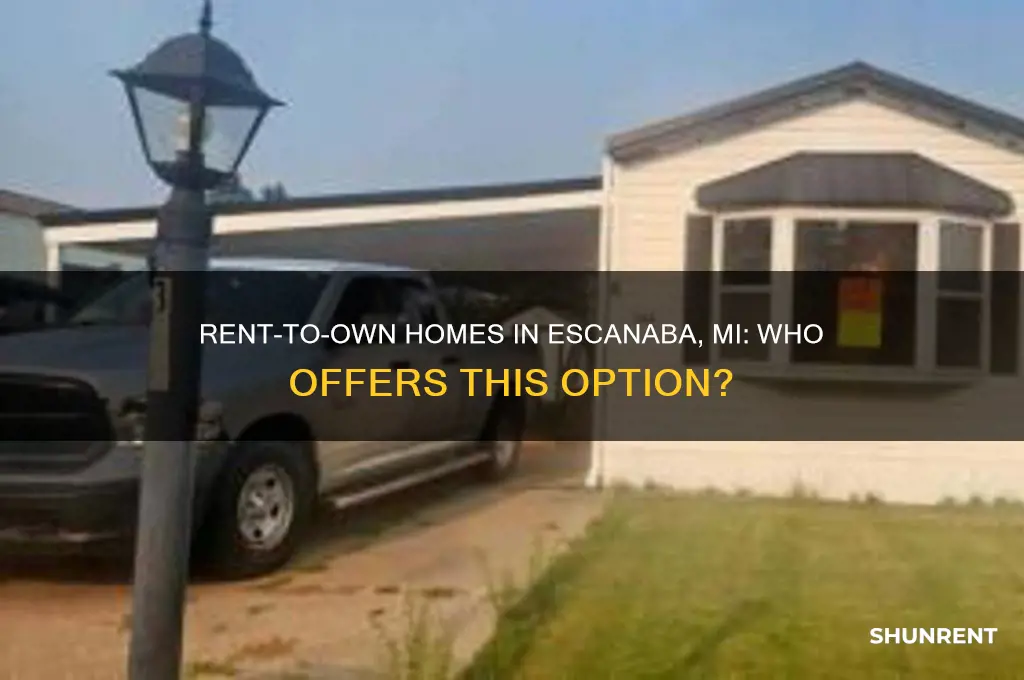 who does rent to own in escanaba mi