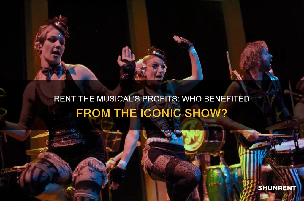 who got the money from rent the musical