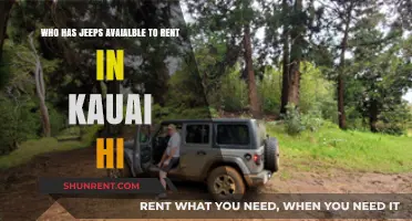 Where to Rent Jeeps in Kauai, HI for Your Adventure