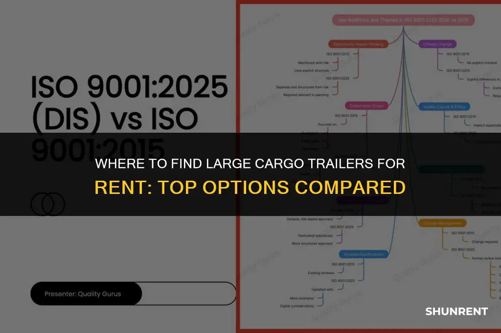 who has large cargo trailers to rent