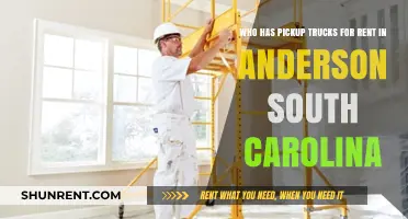 Rent Pickup Trucks in Anderson, SC: Top Local Options