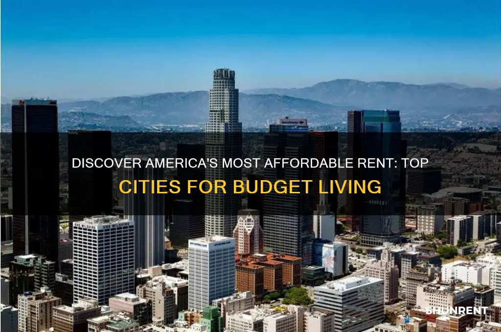 who has the cheapest rent in the united states