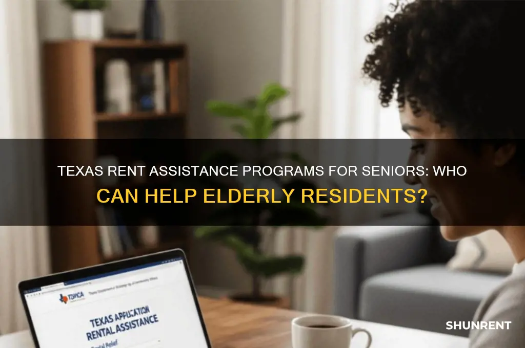 who helps elderly in texas help with rent