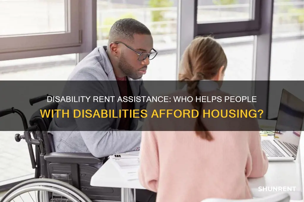 who helps with rent for people with disability