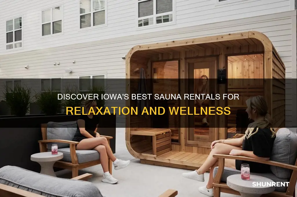 who in iowa has sauna