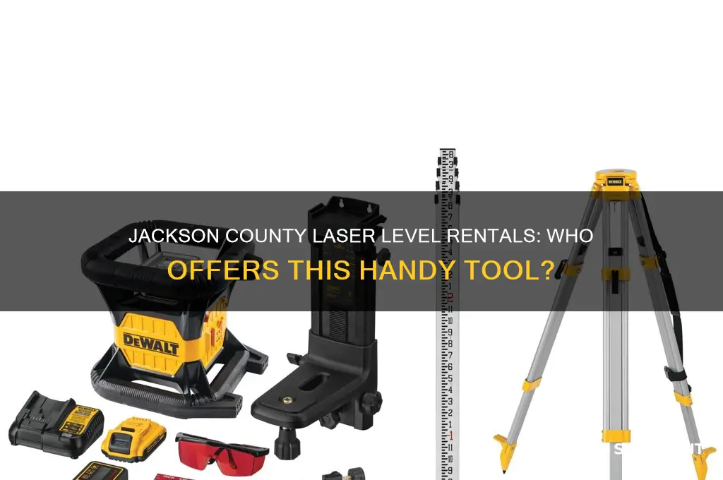 who in jackson county rents a laser level