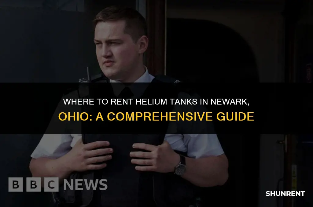 who in newark ohio rents helium tanks