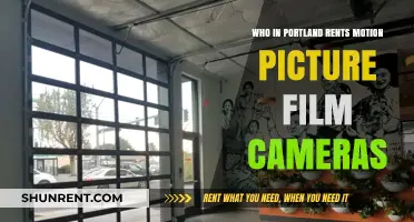 Where to Rent Motion Picture Film Cameras in Portland