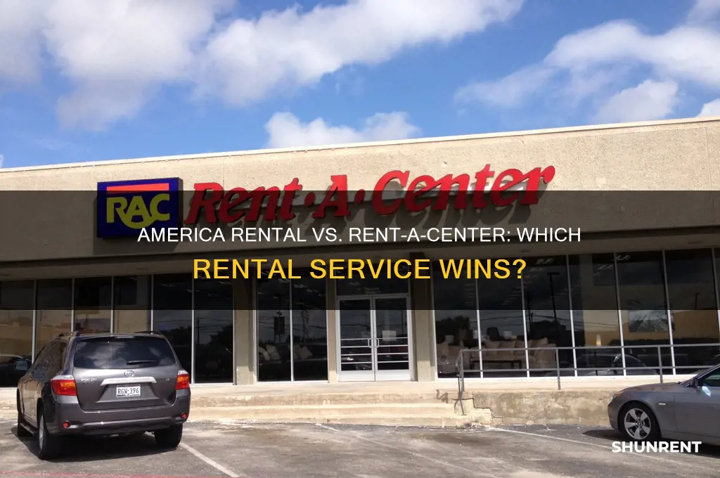 who is better america rental or rent-a-center