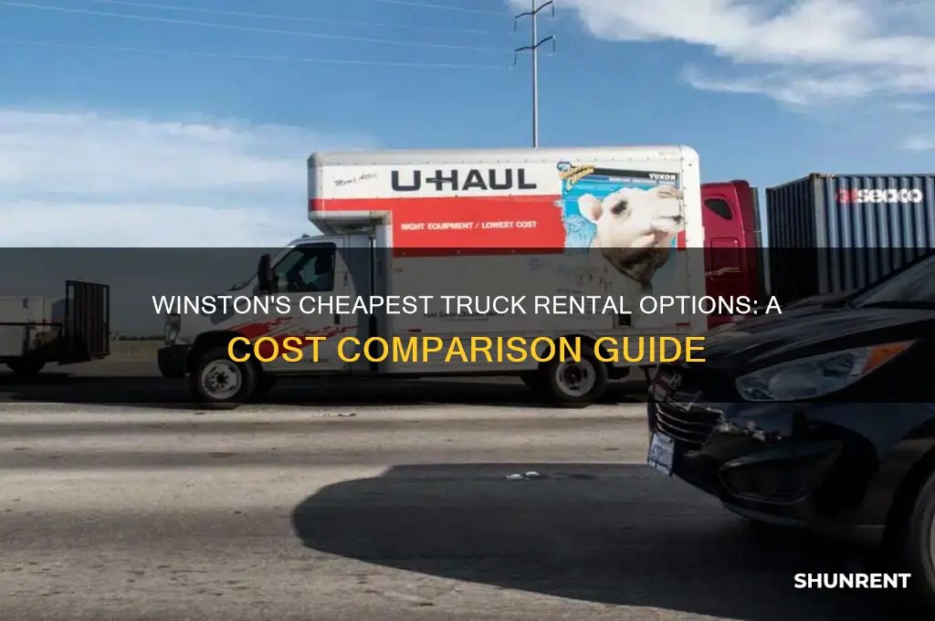 who is cheaper for renting trucks in winston