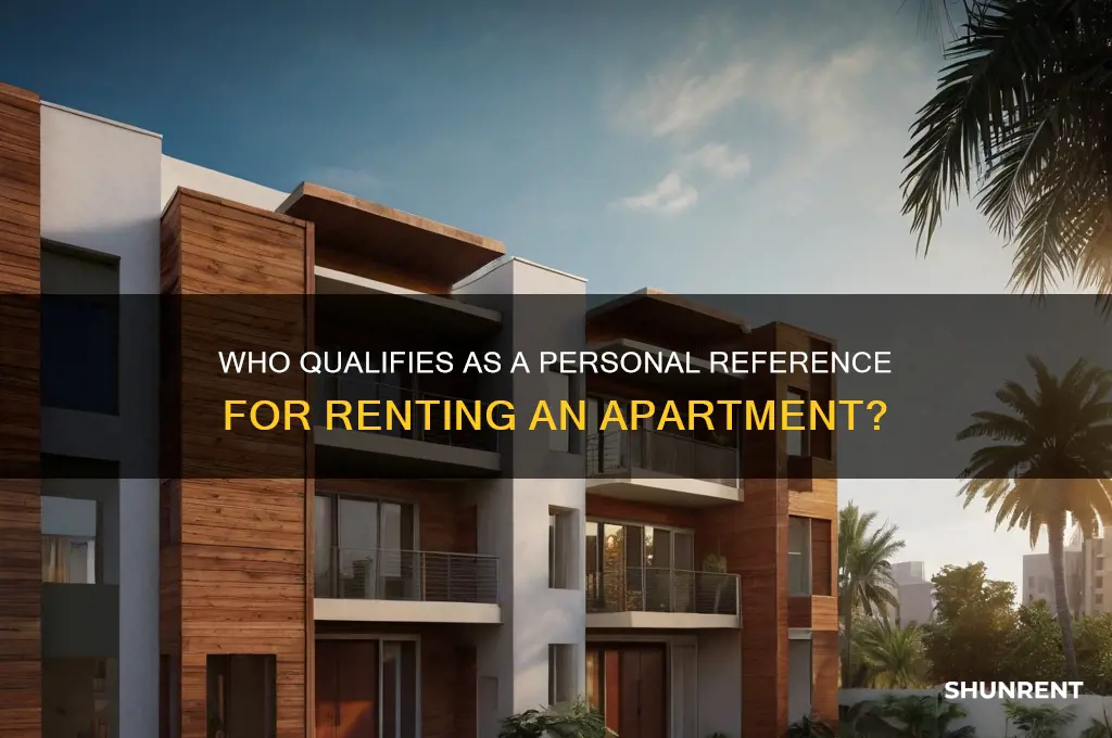 who is considered a personal reference for renting