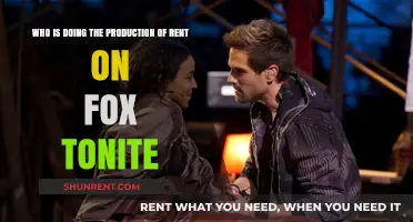 Who's Behind the Production of Rent on Fox Tonight?
