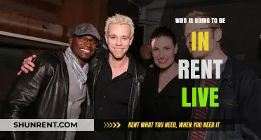 Rent Live Cast Revealed: Meet the Stars of the Musical Event
