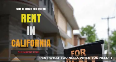 Stolen Rent Liability in California: Who Bears Responsibility?
